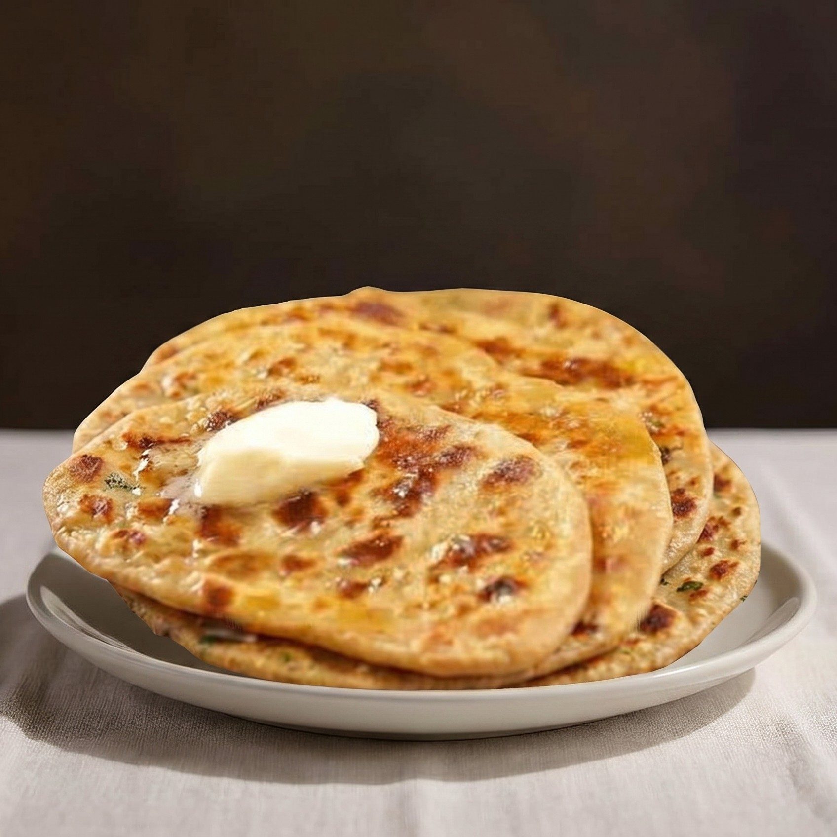 Mini Mix-Veg Prantha.