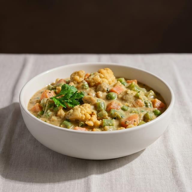 Vegetable Korma.