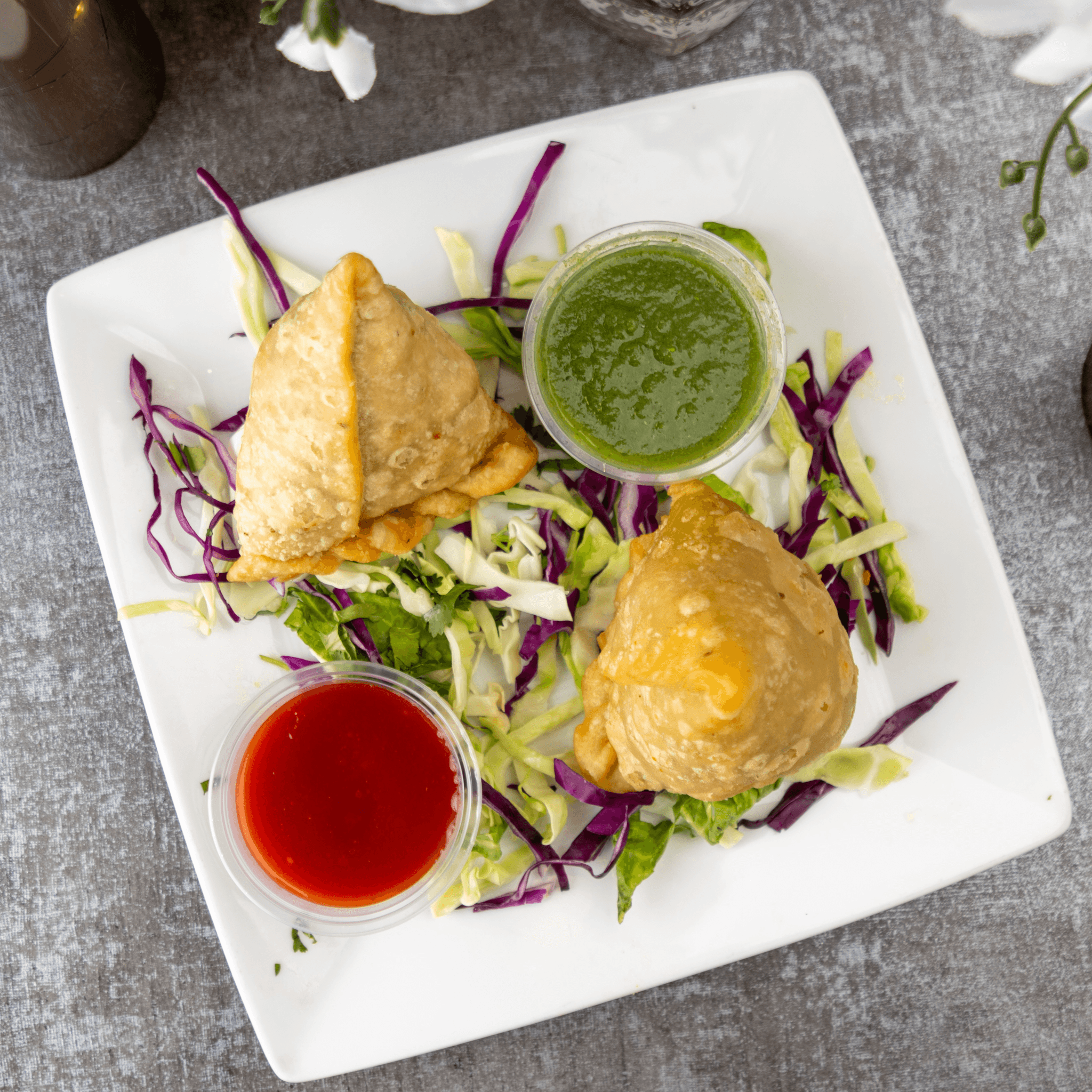 Chicken Samosa.