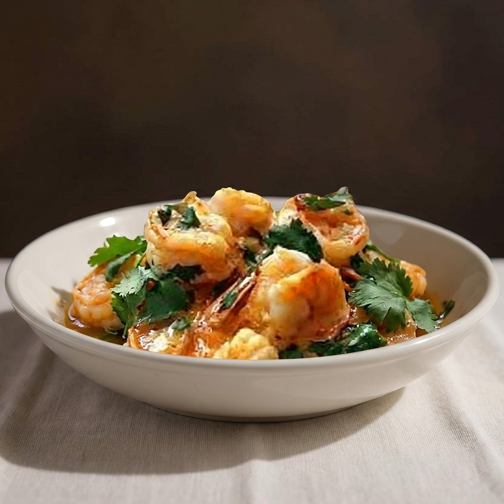Shrimp Tikka Masala.