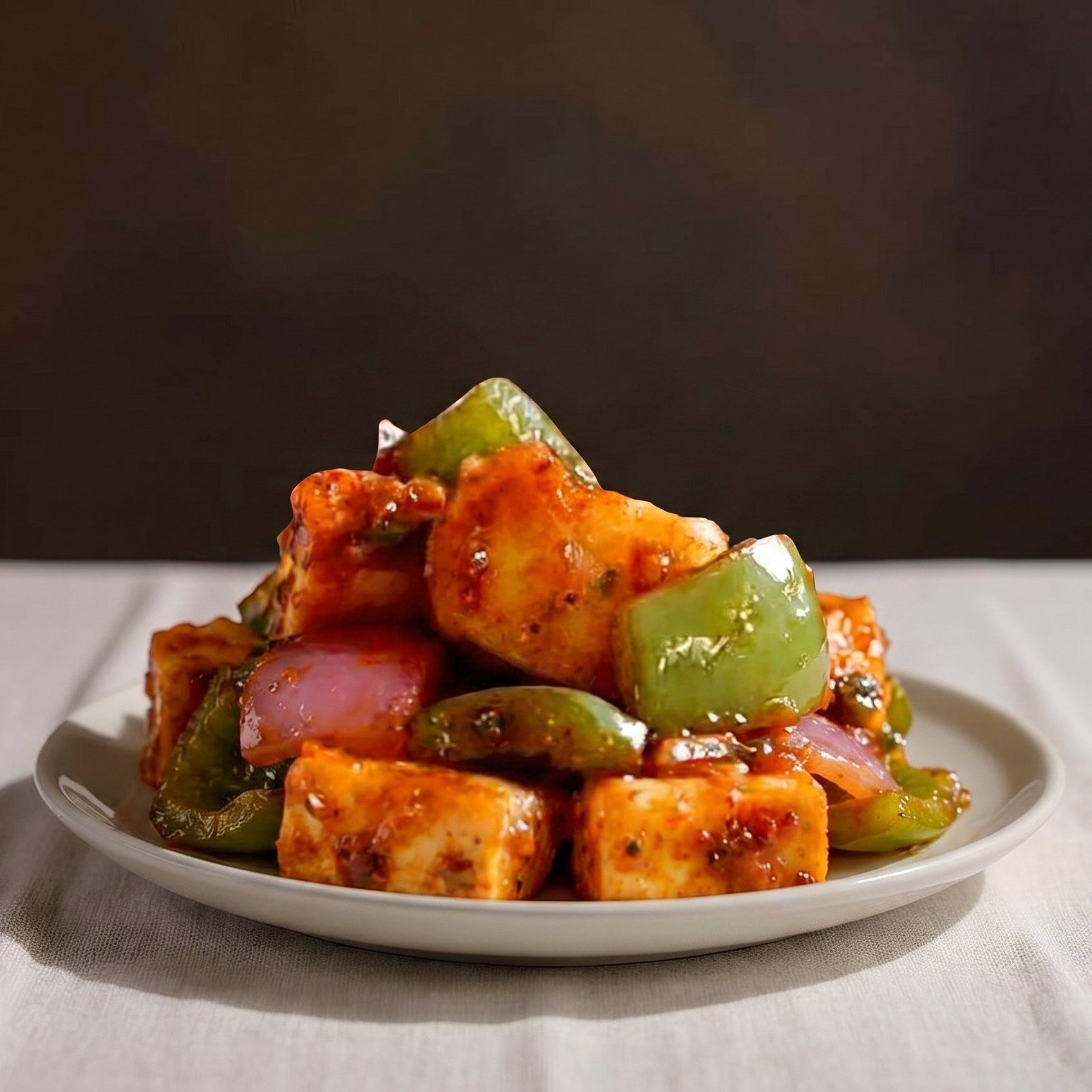 Chili Paneer.