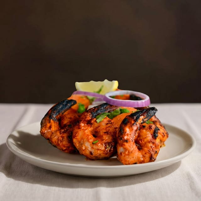 Tandoori Shrimp.