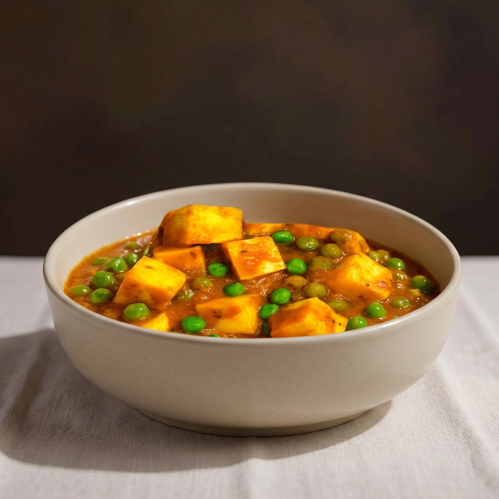 Matar Paneer.