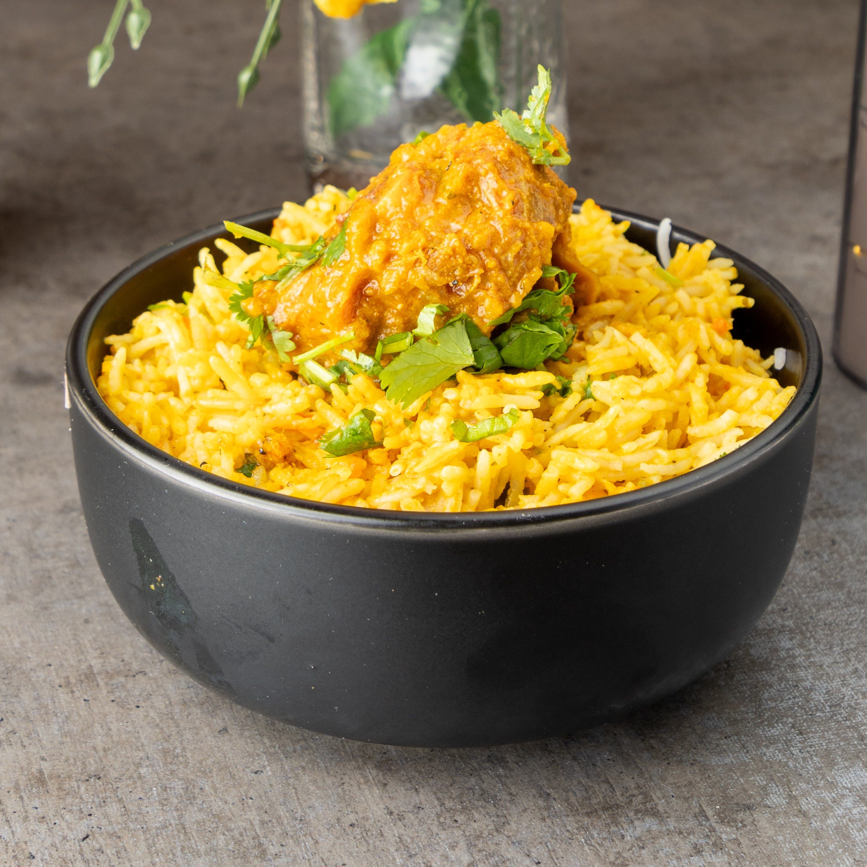 Goat Biryani.